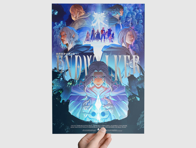 [ FF PRINTS ] Endwalker A3 Foil!