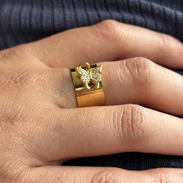 Bague papillon