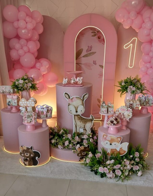 DECORAÇÃO MINI TABLE - SERVIÇO