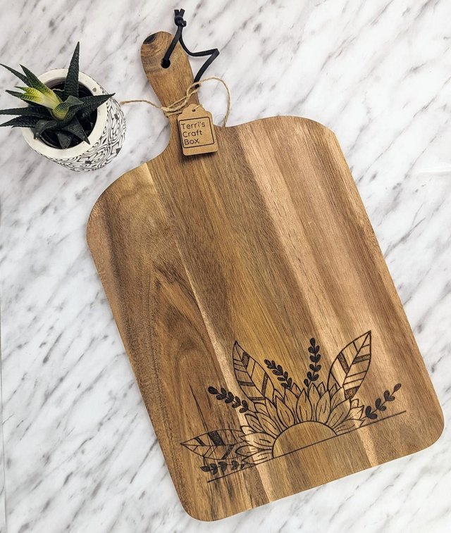 Acacia paddle &#039;YOU ARE MY SUNSHINE&#039; (L)