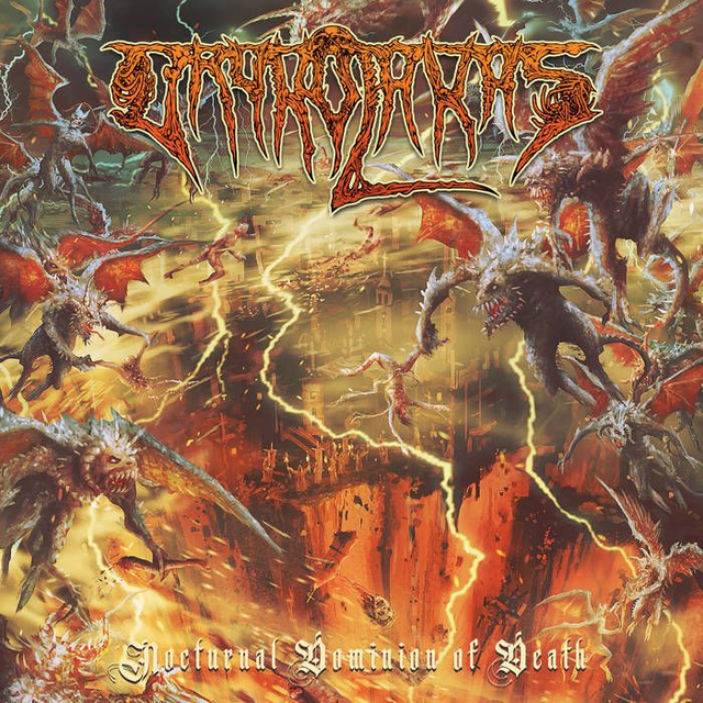 VRYKOLAKAS Nocturnal Dominion of Death CD
