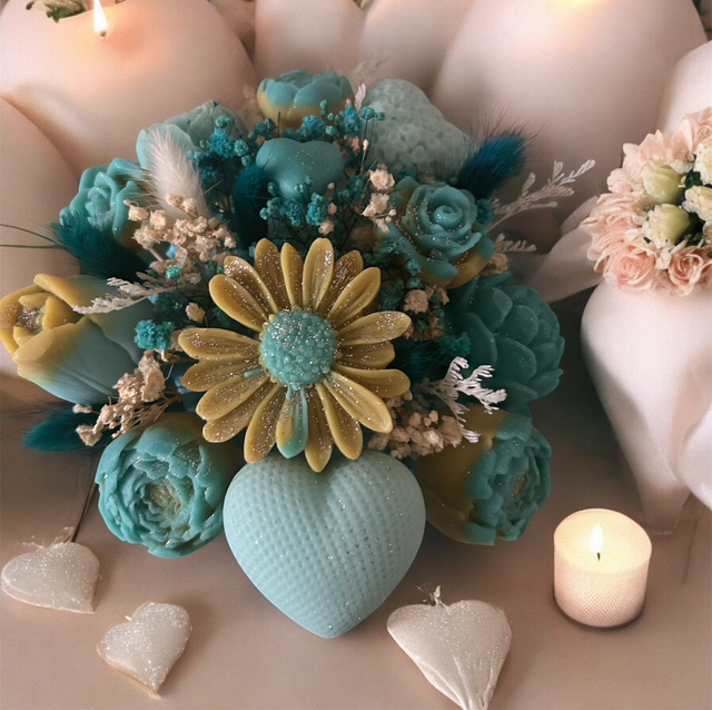 Bouquet de Fondants Individuels Rose Passion