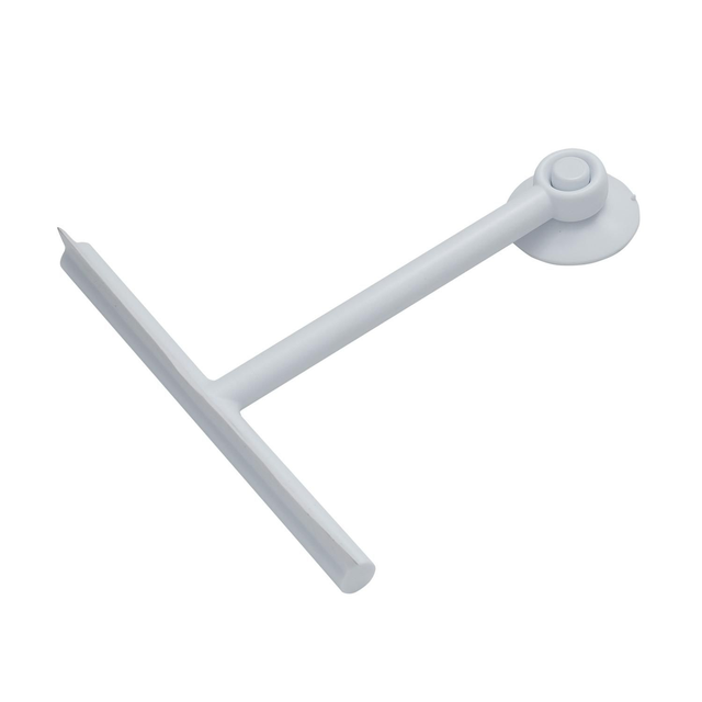 Tergivetro doccia con ventosa in resine termoplastiche