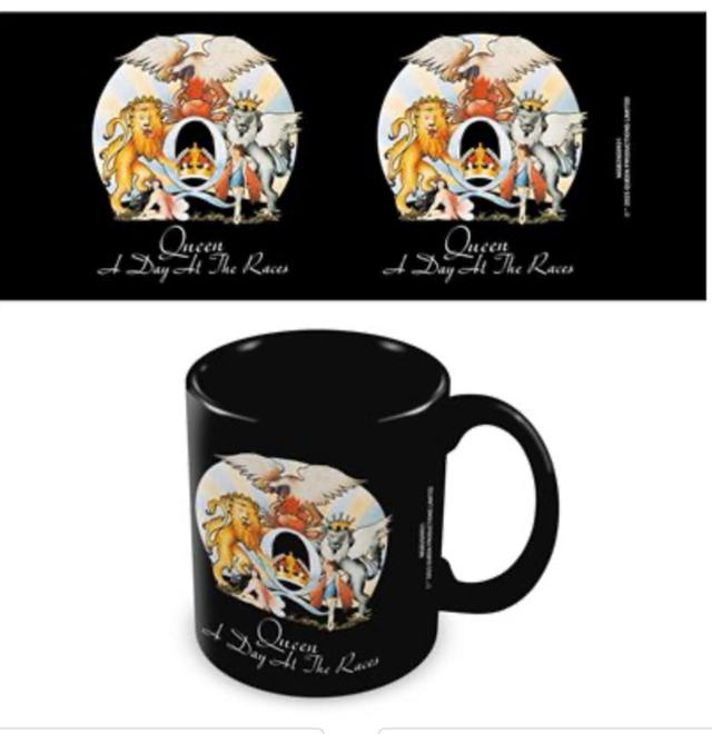 QUEEN (RACES) BLACK POD MUG