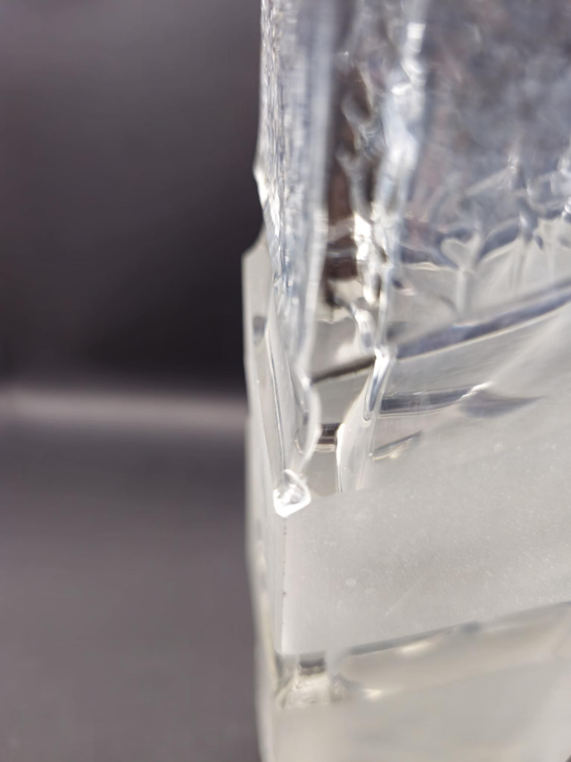 Magnifique vase 1970 en verre Peill & Putzler