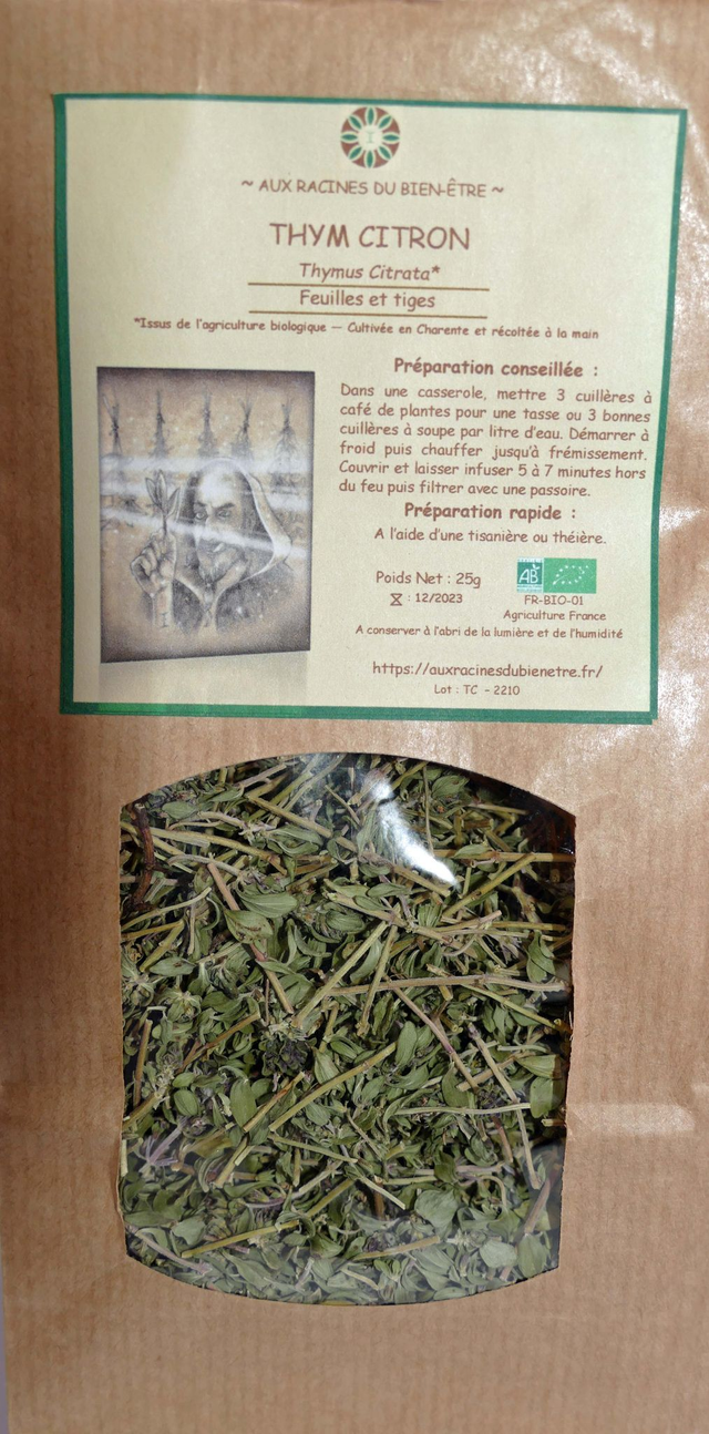 Tisane thym citron 30 g