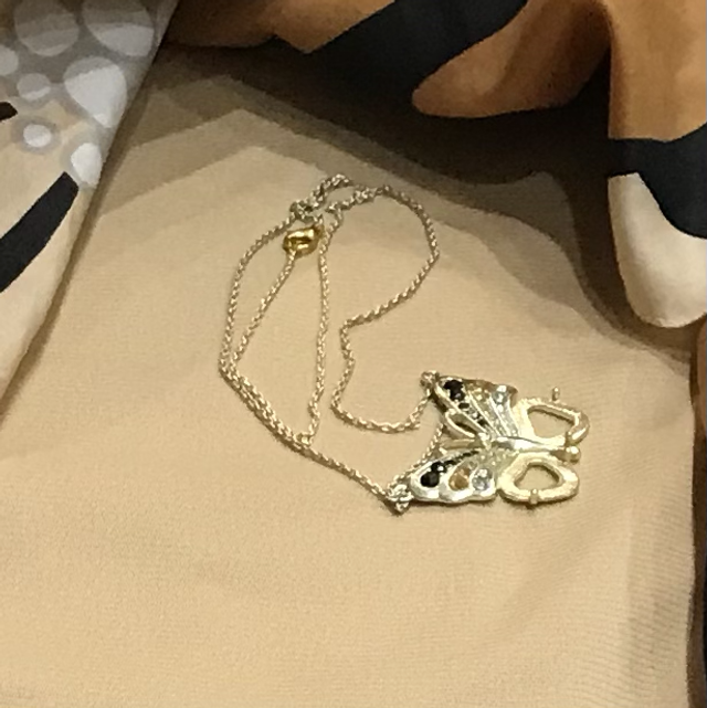 Butterfly Pendant Necklace - NEC82