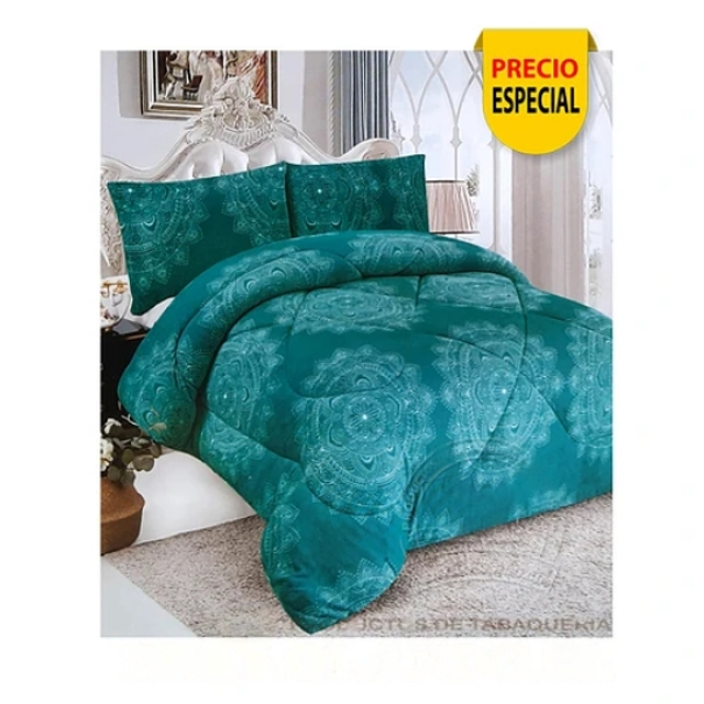 Plumón Sherpa 2 Plazas Esmeralda y Mandala