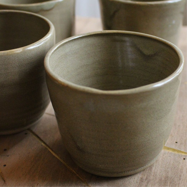 Tasse à café marron