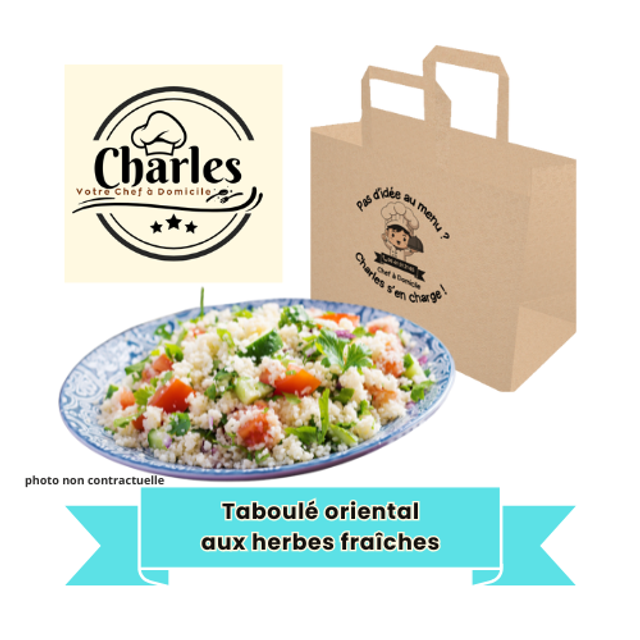 Taboulé oriental aux herbes fraîches (Plat pour 1 personne)
