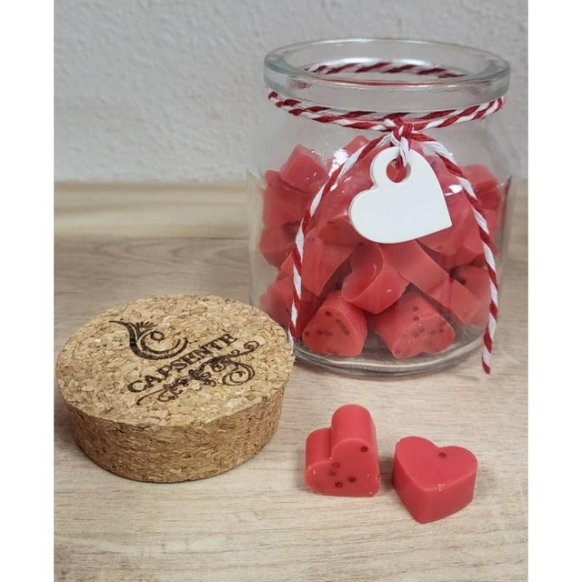 Fondants coeurs en pot