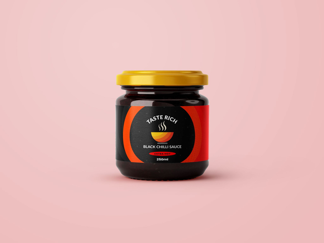 Black Chilli Sauce - Hot 🌶️🌶️🌶️