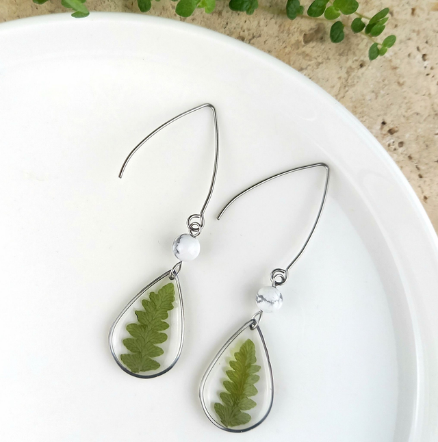 Boucles d'oreilles ∙ argenté ∙ Gütta 