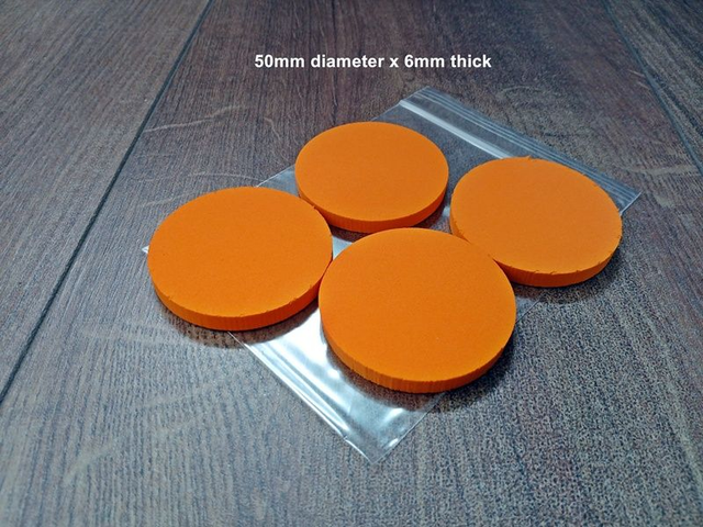 Polyurethane Audio Isolation pads Turntables, CD players, DAC's, Speakers 8 pack