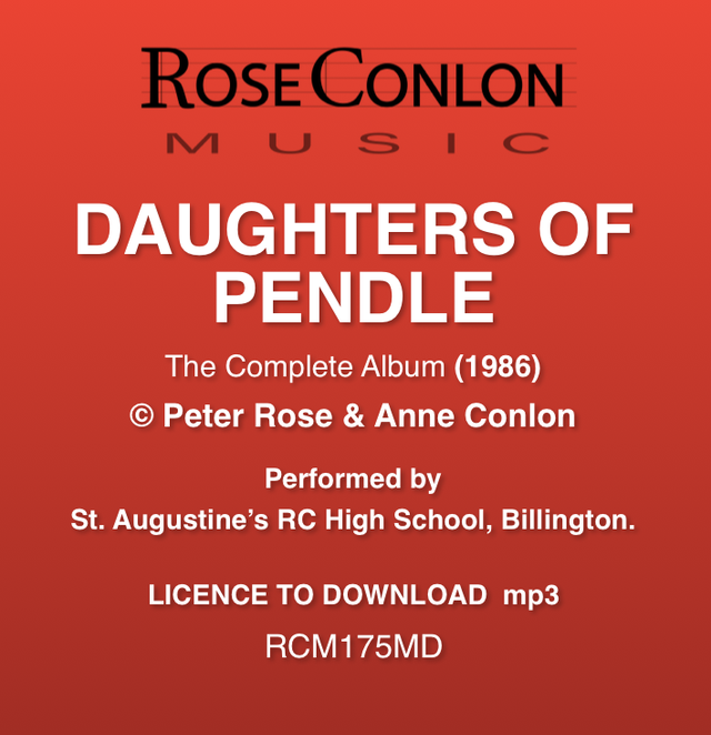 DAUGHTERS OF PENDLE - The Album RCM175MD by Peter Rose &amp; Anne Conlon