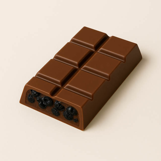 Tigernut Fudge Chocolate Bar - Blueberry - 70g