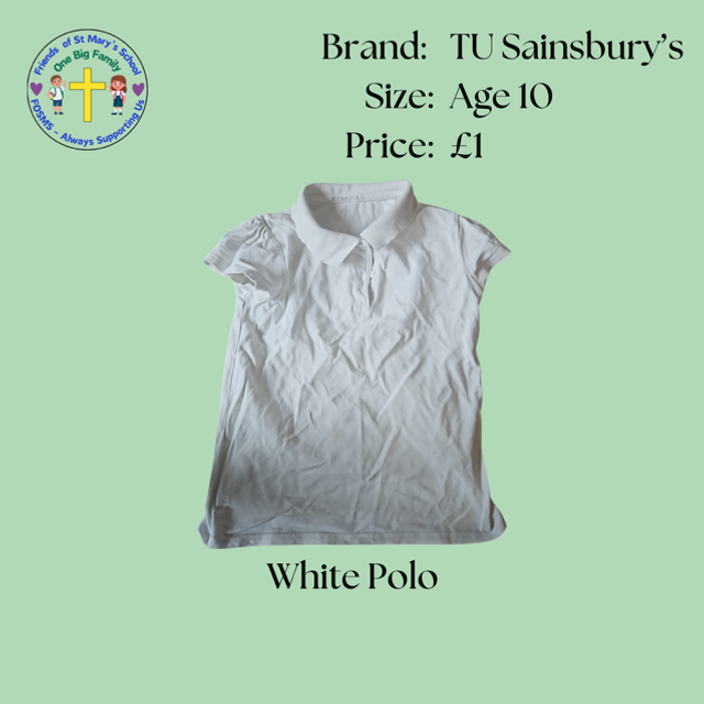 White Polo - TU - Age 10