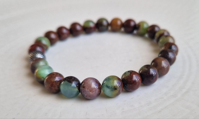 Bracelet Homme CHRYSOPRASE 8mm