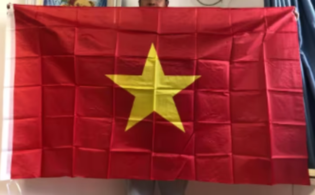 Grote vlag Vietnam (150x90cm)