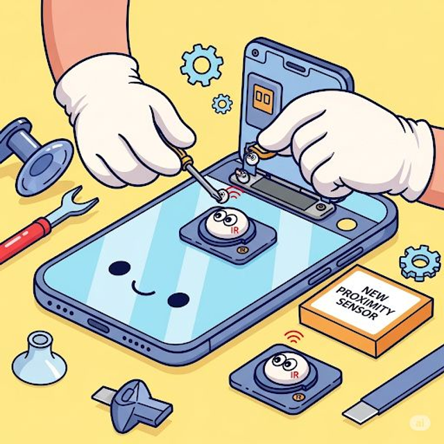 9. Remplacement Capteur de Proximité iPhone Series 14 et 13