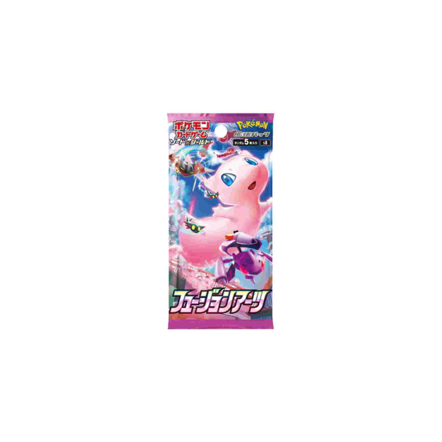 Korean Booster Pack &quot;Fusion Arts&quot; s8 - Pokémon Kor