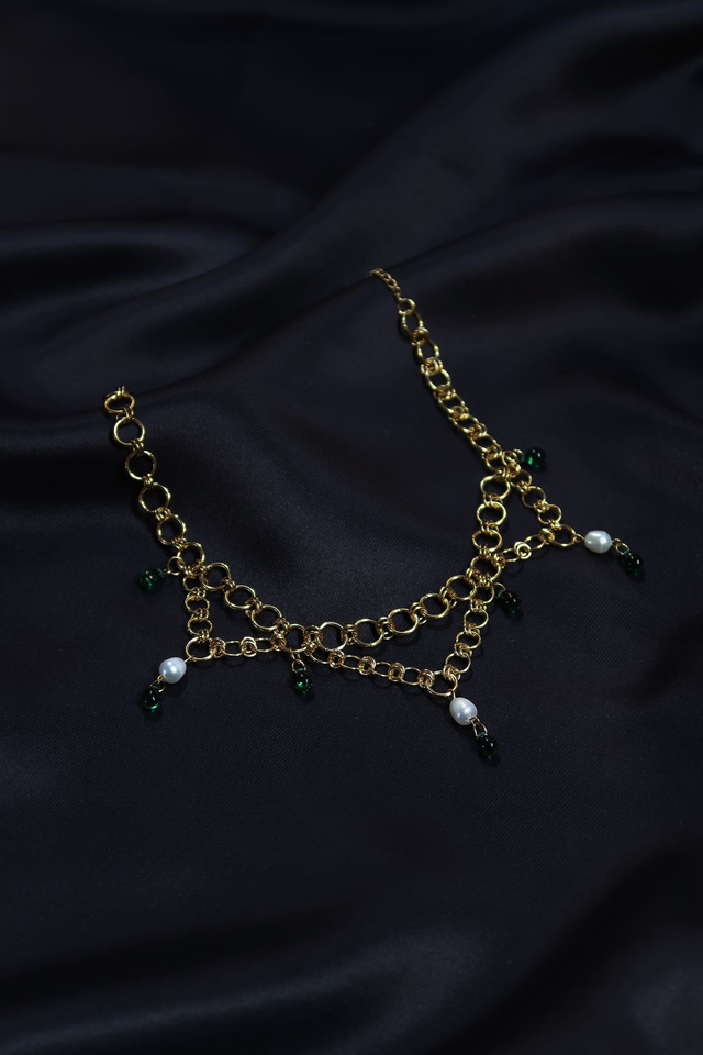 Collier Némésis Or Vert