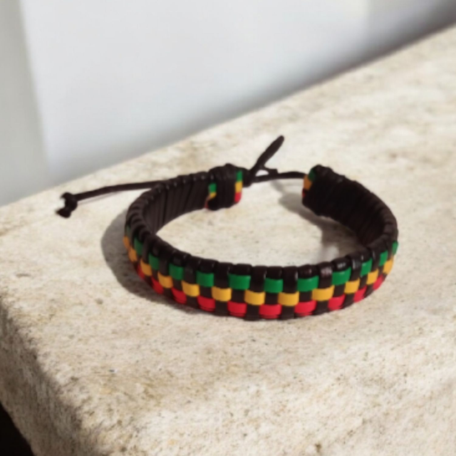 Bracelet “Ghana Mosaic Weave”