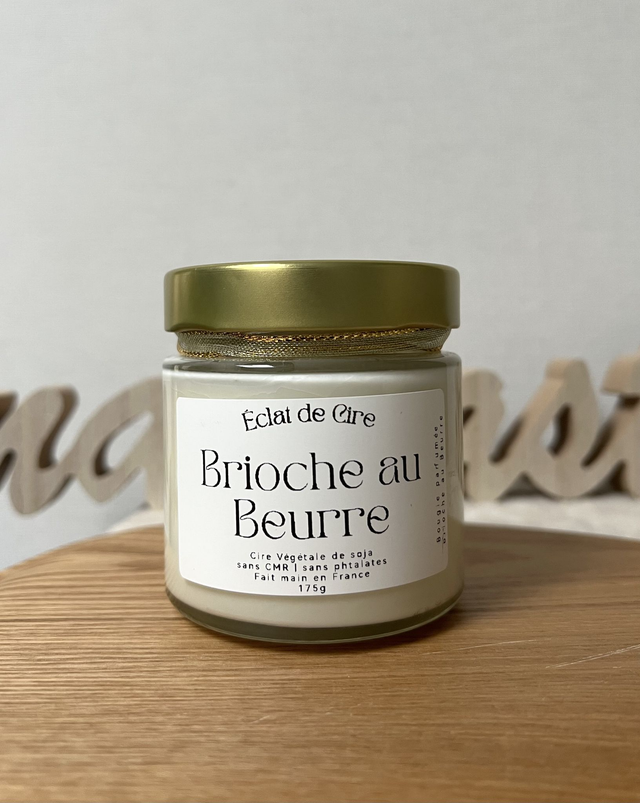 Brioche au Beurre - Bougie parfumée artisanale