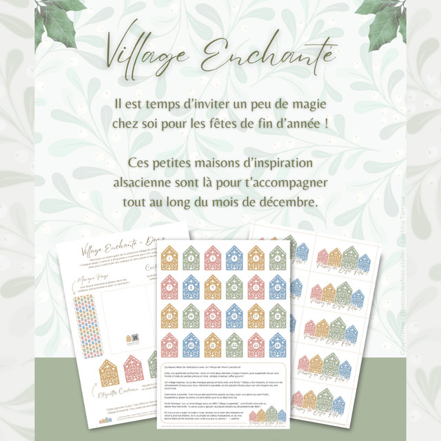 Pack Village Enchanté - Féerie de Noël