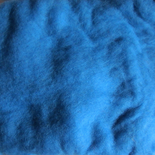 Lana cardata - (H) EXTRA TURCHESE (50 gr.)