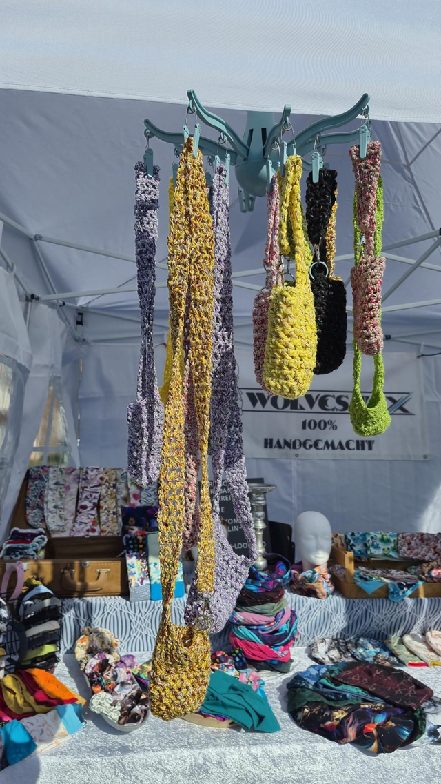 Häkel-Wein-/Flaschen-Kaffeebecherhalter