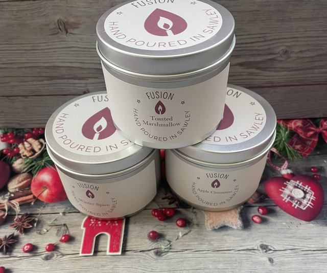 Large Candle Tin - Toasted Marshmallows 