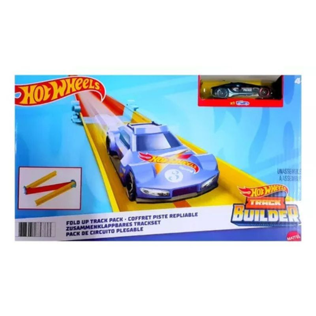 Hot Wheels Track Builder - Circuito Plegable 