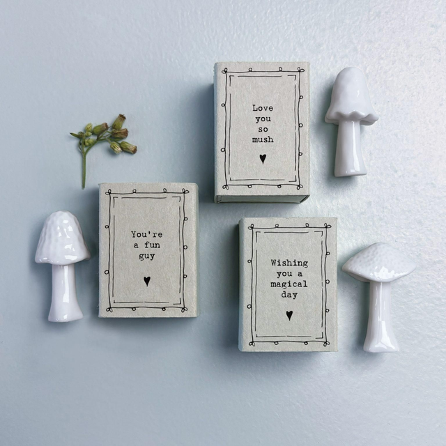 Matchbox Mushrooms