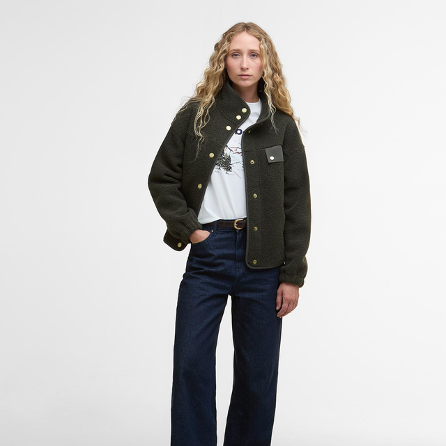 Barbour Mabel Fleece Olive