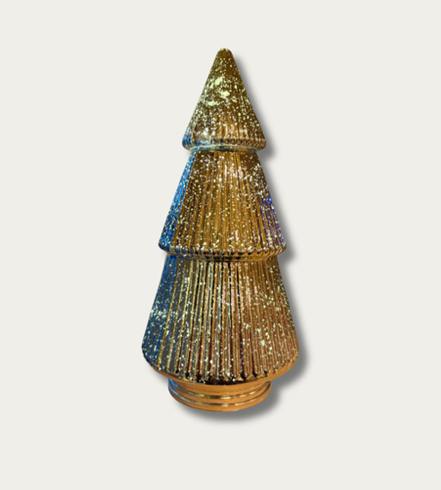 Speckled Christmas Tree - Gold