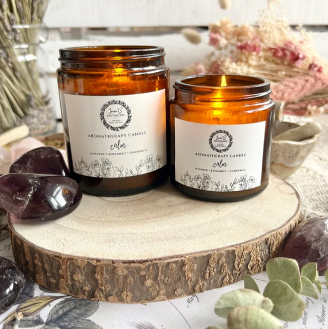 Louisa B Aromatherapy Candle - Calm