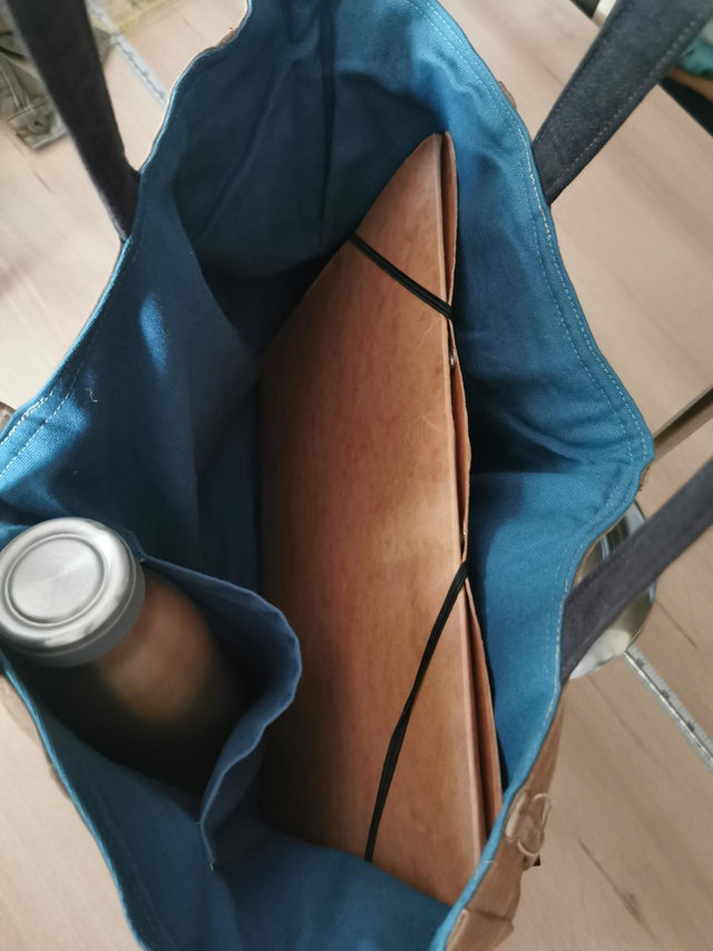 Sac cabas # 234 - Chino recyclé pour un sac léger