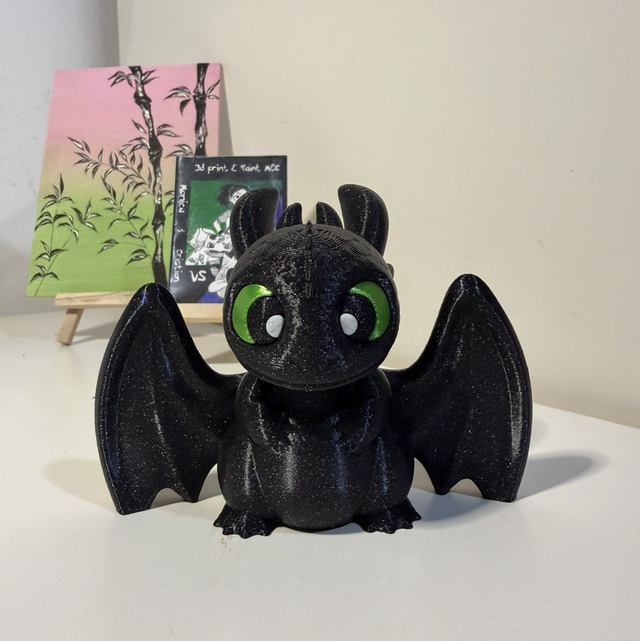 Fanart pla effetto multicolor o glitter