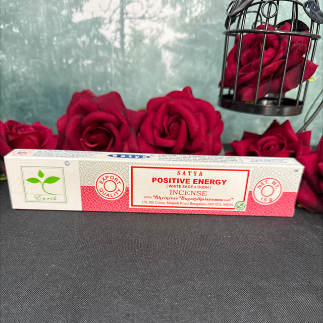 Satya positive energy incense sticks