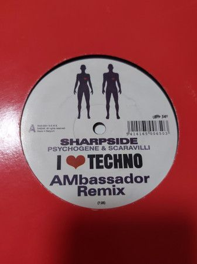 Sharpside – I ♥ Techno (AMbassador mix) - 541/NEWS