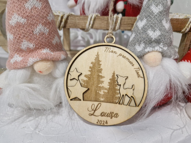 Boule de Noël &quot;1er Noël&quot;