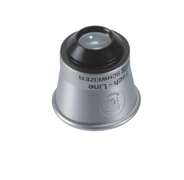 Schweizer Loupe d'horloger-joaillier Tech-Line 15x