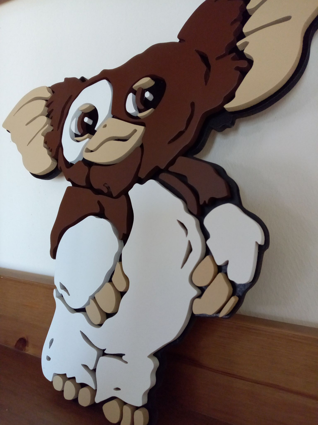 Gizmo, le plus mignon des mogwaï - 28x32 cms