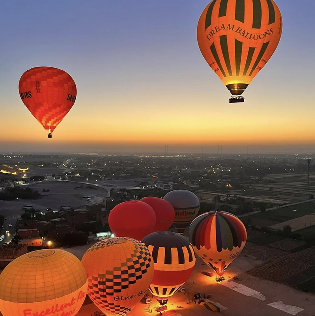 Louxor + Montgolfières 