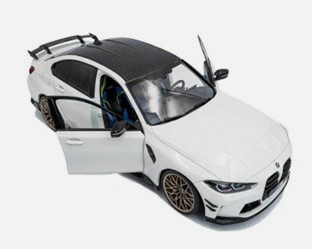 BMW M3 Competition G80 weiss Solido 1:18