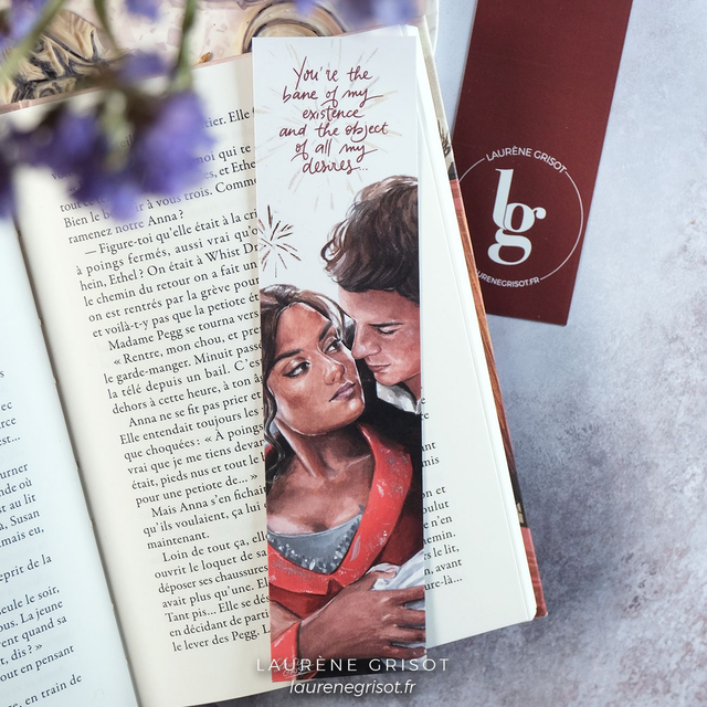 Kate &amp; Anthony Bridgerton (bookmark)