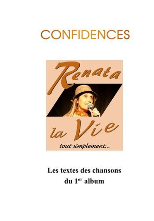 Livret des textes du Cd 1 : "La Vie, tout simplement..." (2013)