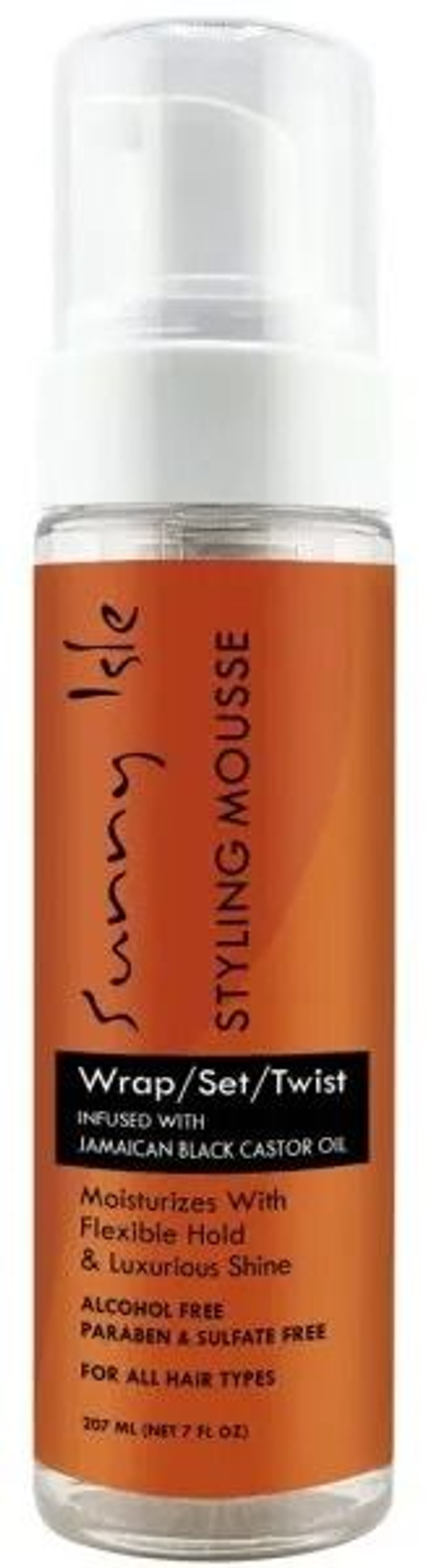 SUNNY ISLE: JAMAICAN BCO MOUSSE 7OZ 207ML