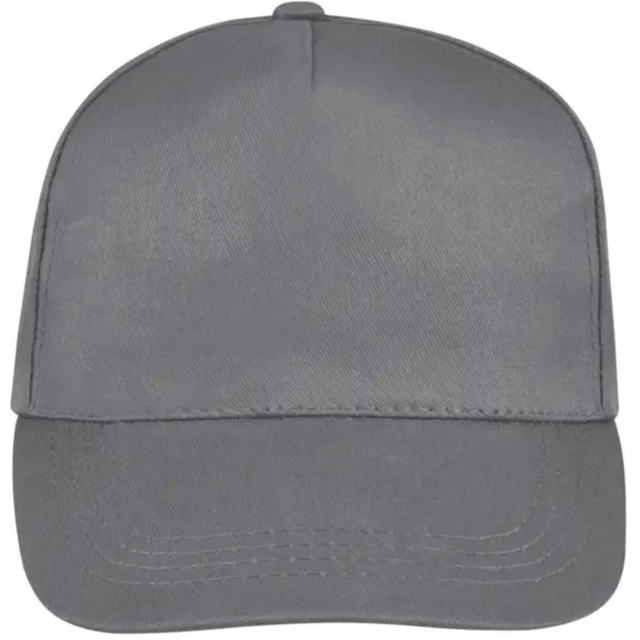 Casquette unisexe gris foncé TU (à personnaliser)